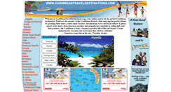 Desktop Screenshot of caribbeantraveldestinations.com